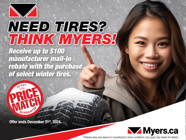 Need Tires? Think Myers!