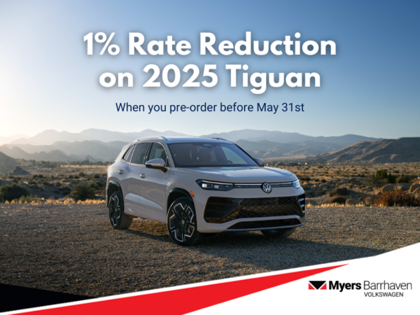 2025 Tiguan Pre-Order