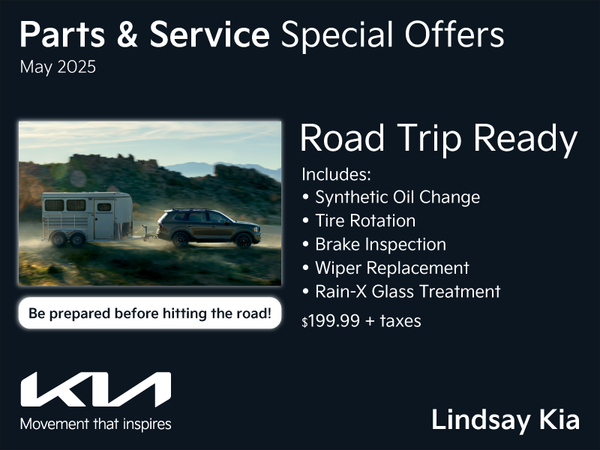Be prepared before hitting the road!