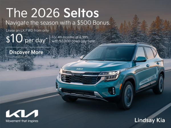 The 2026 Kia Seltos - Lease Offer