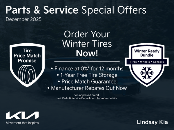 Don't wait for bad weather!