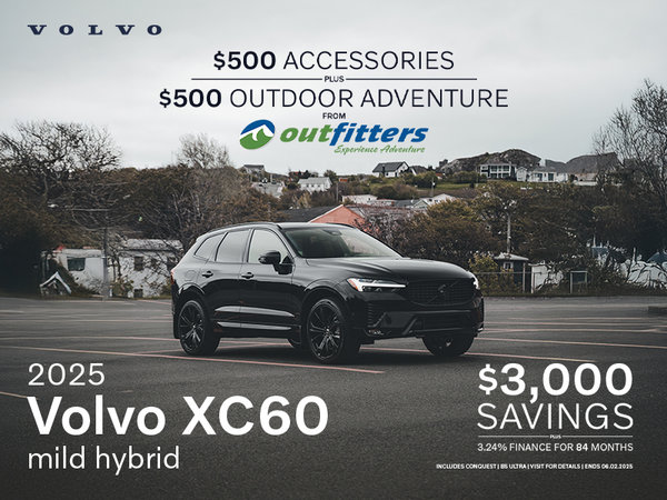 The 2025 XC60 mild hybrid
