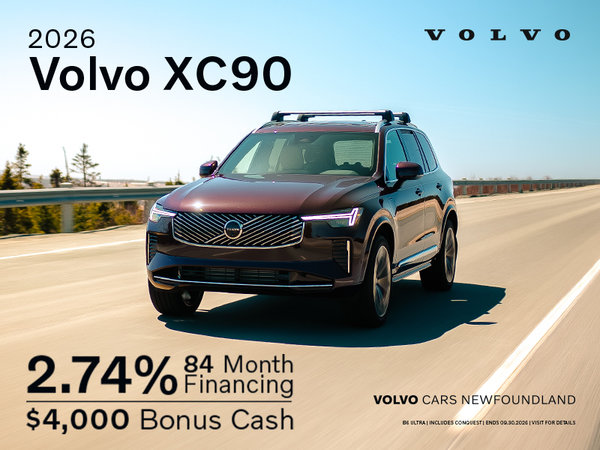 The 2026 Volvo XC90