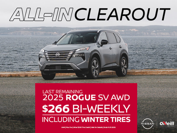 2025 Nissan Rogue SV AWD