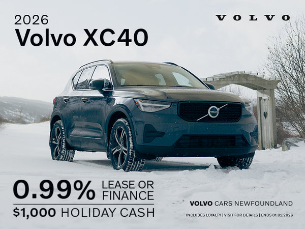 The 2026 Volvo XC40