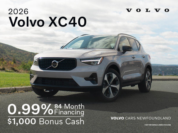 The 2026 Volvo XC40