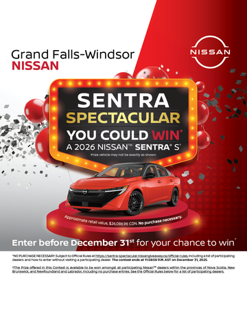 2026 Nissan Sentra S