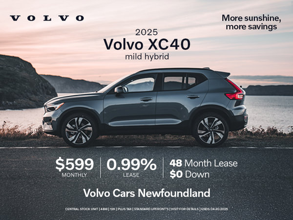 The 2025 Volvo XC40 mild hybrid