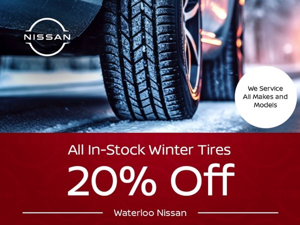 20% Off Winter Tires While Supplies Last