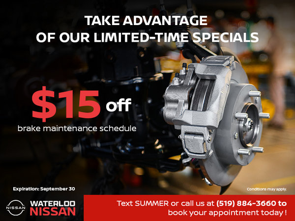 Brake Maintenance Promotion