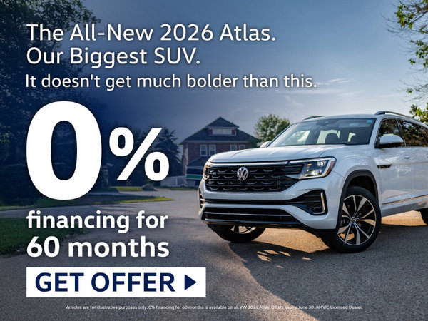 2026 Atlas 0% for 60 months