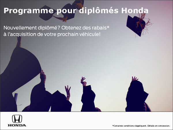 Le programme pour diplômés Honda