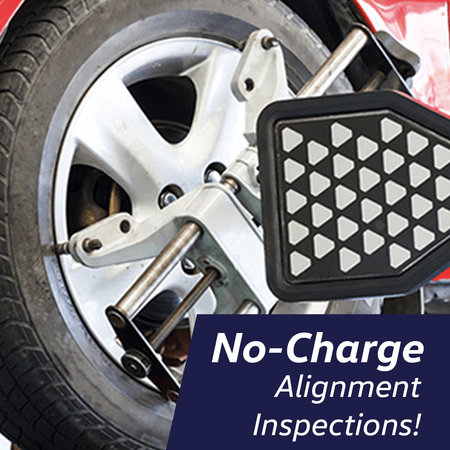 No-Charge Alignment Inspections - Now until July 31!