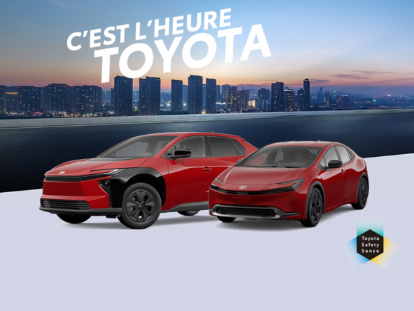 C'est l'heure Toyota!