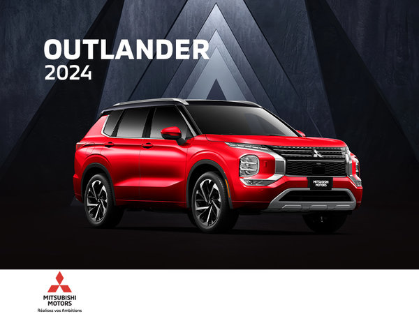 Get the 2024 Mitsubishi Outlander