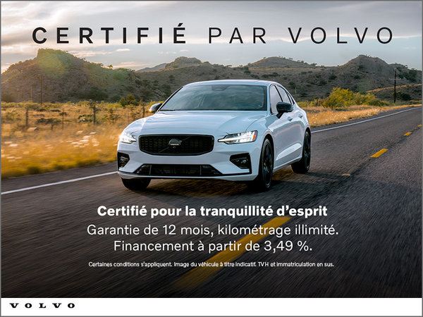 Certifié par Volvo