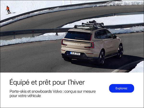Porte-ski et snowboards Volvo