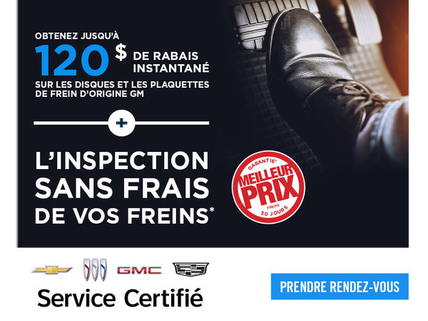 Campagne de freins printanière