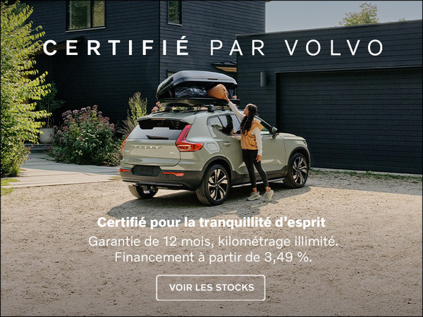 Certifié par Volvo