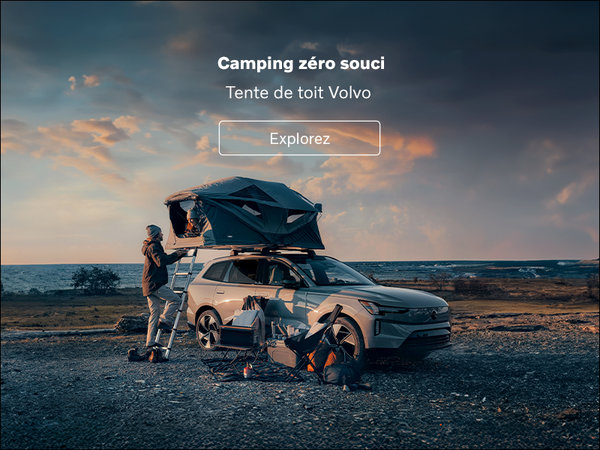Tente de toit Volvo