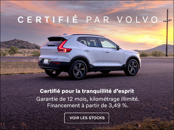 Certifié par Volvo