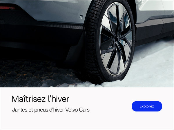 Jantes et pneus d'hiver Volvo