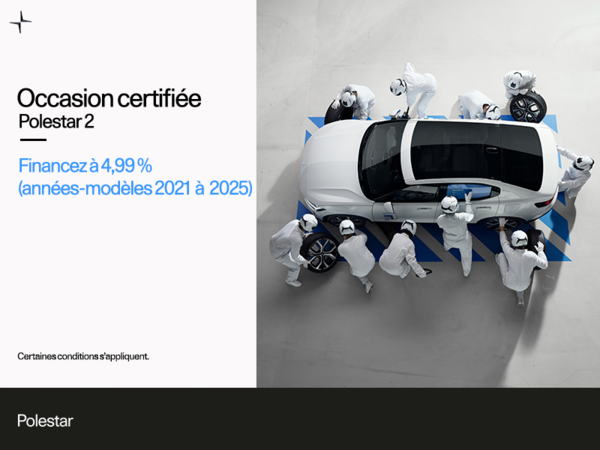 Occasion certifiée Polestar 2