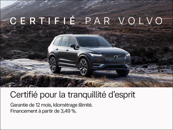 Certifié par Volvo