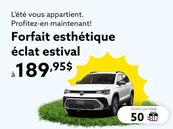 L'été vous appartient. Profitez-en maintenant!