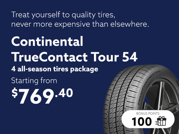 Take advantage of offers on all-season tires sets