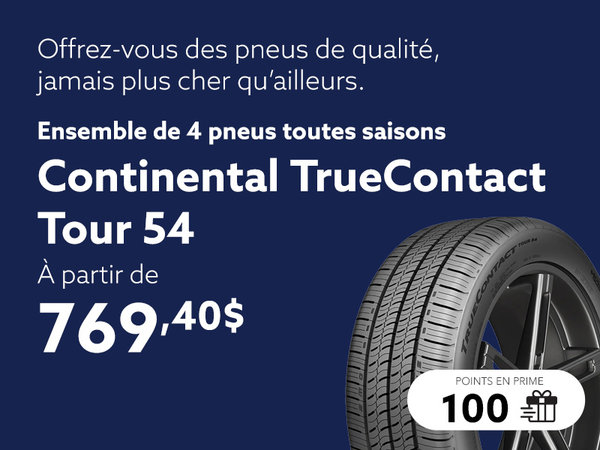 Profitez des offres sur les ensembles de pneus toutes saisons