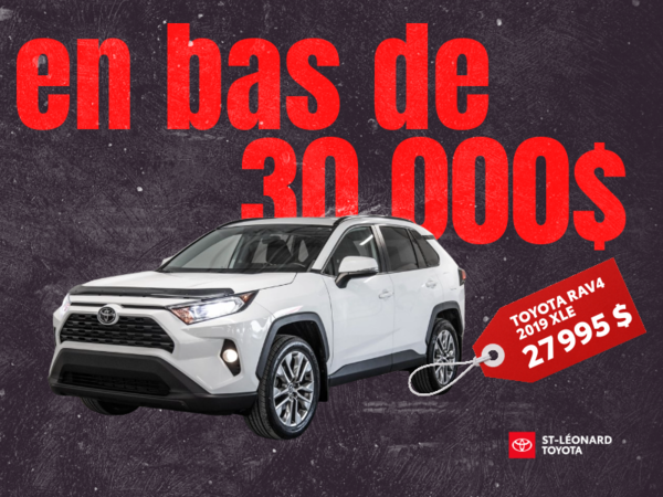 En bas de 30 000$