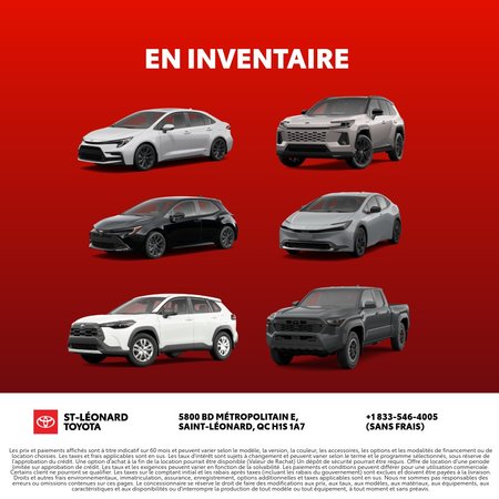 Our new car inventory