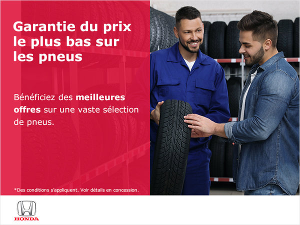 Garantie du prix le plus bas sur les pneus