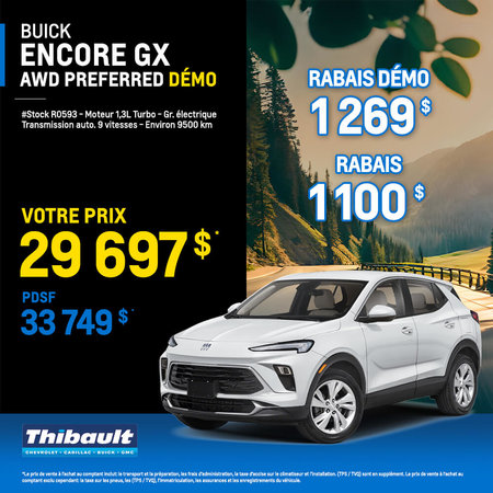 Buick Encore Prefered AWD GX 2024