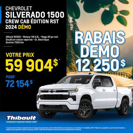 Silverado Crewcab ED RST 2024