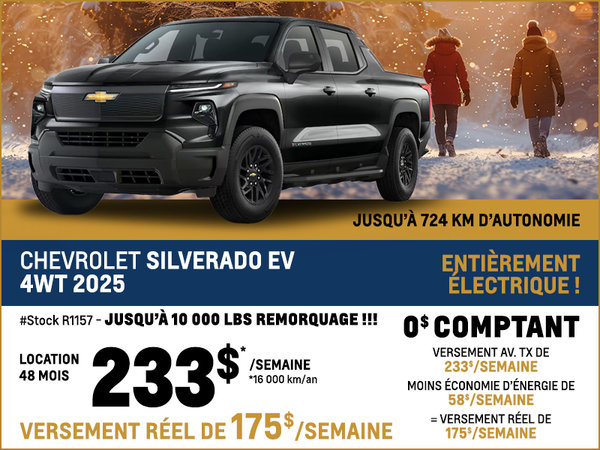 Chevrolet Silverado EV 2025