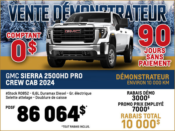 Chevrolet Sierra 2500HD Crew Cab 2024