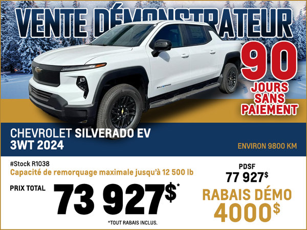 Chevrolet Silverado EV 2024 ED 3WT