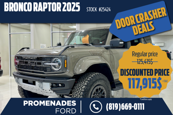Bronco Raptor 2025 #25424