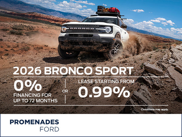 2026 BRONCO SPORT
