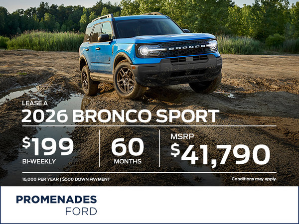 2026 BRONCO SPORT