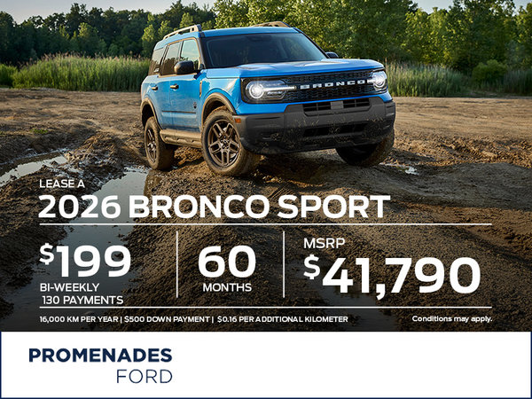 2026 BRONCO SPORT