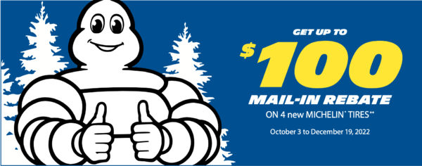 Michelin mail-in Rebate