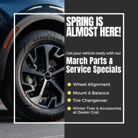 March Parts & Service Special