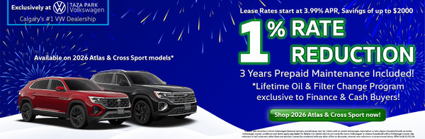 Massive New Year Offer on 2026 VW Atlas & Cross Sport