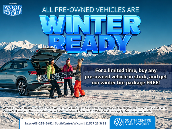 Pre-Owned Vehicle Comes Winter Ready