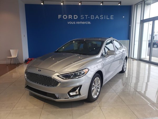 Used 2020 Ford Fusion Hybrid Titanium E Grey For Sale At 28570 0 Ford St Basile F20173a