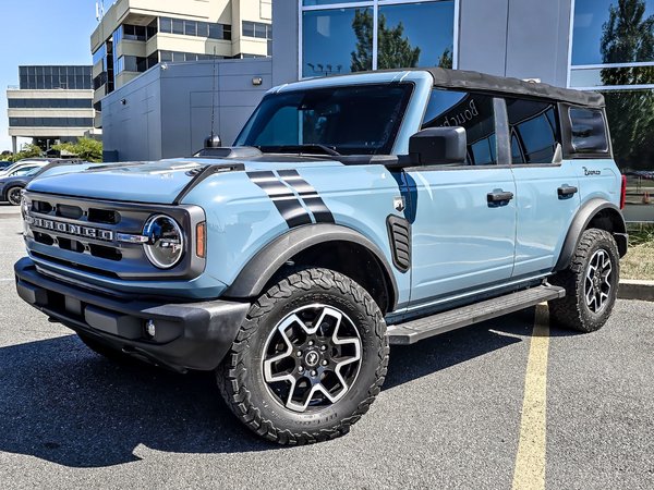 2021 Ford Bronco BIG BEND, CONVERTIBLE, AUBAINE