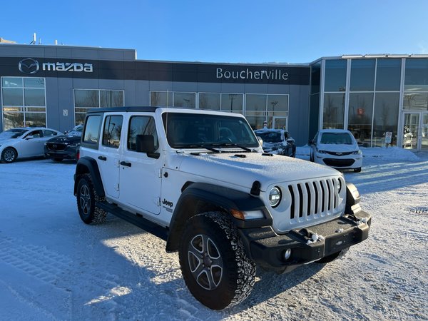 Jeep Wrangler Unlimited Sport, PLAN OR, BAS KM 2021